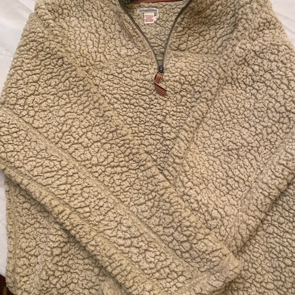 Cozy Cream Sherpa Pullover